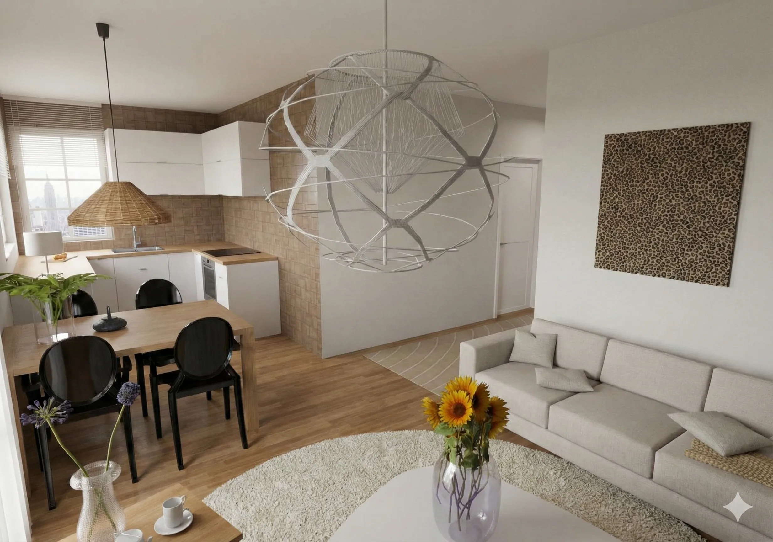 New York Apartment — Evening Ambience